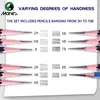 12pcs Marie's Professional Pencil Set for Draw Sketch Layering & Shading ,Art Graphite Supplies for Adults Beginners & Artists 3