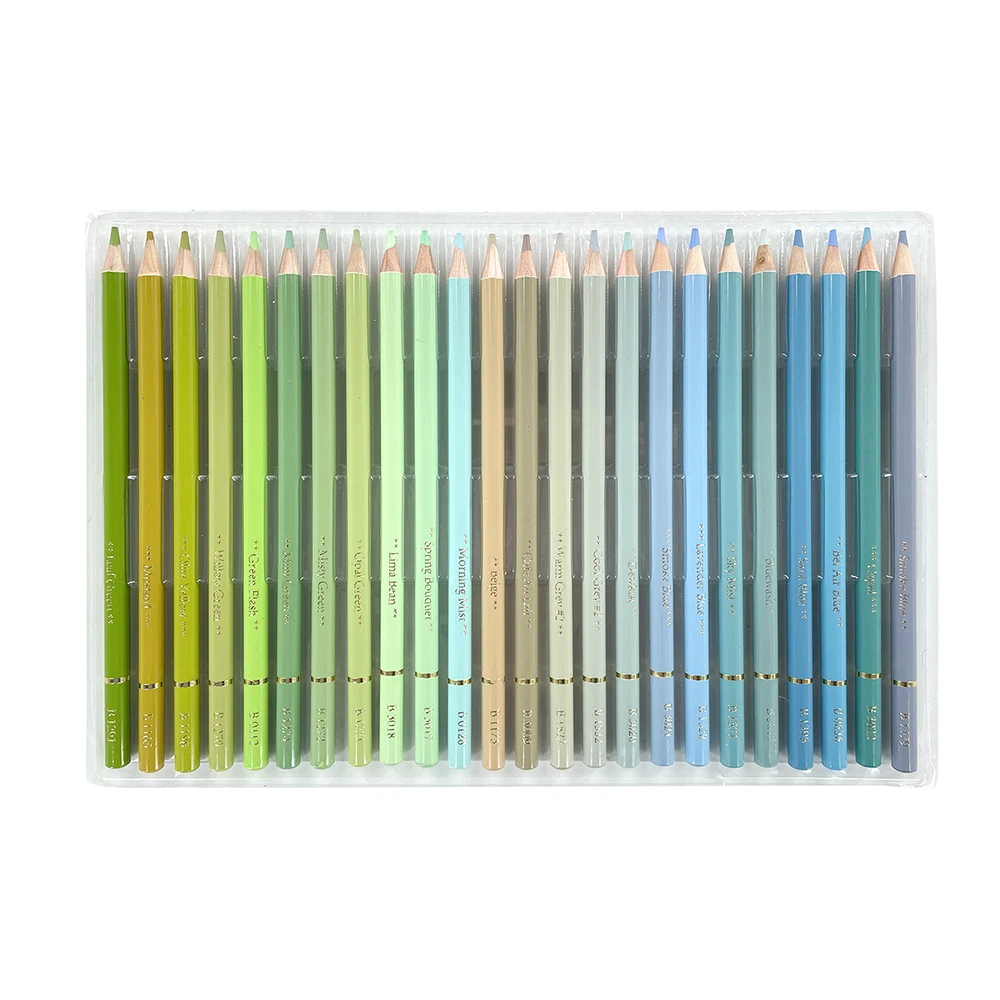 Brutfuner-Crayons de couleur Macaron pour artiste professionnel