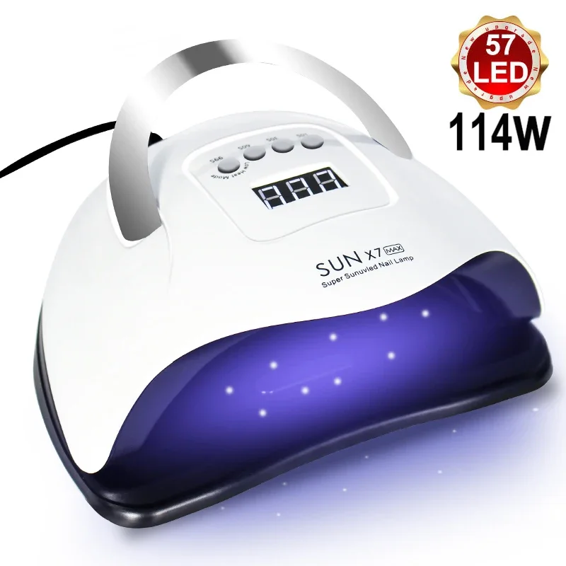 Manicure Set UV LED Nail Lamp Nail Drill Machine Gel Nail Polish Kit