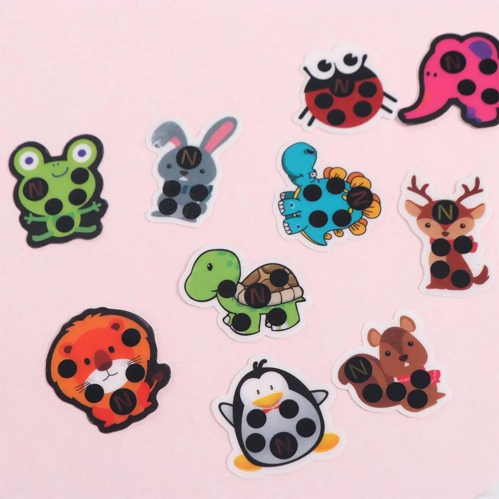 Cute Animal Fever Detection Baby Care Head Thermometers Temperature Test Forehead Sticker Thermometer