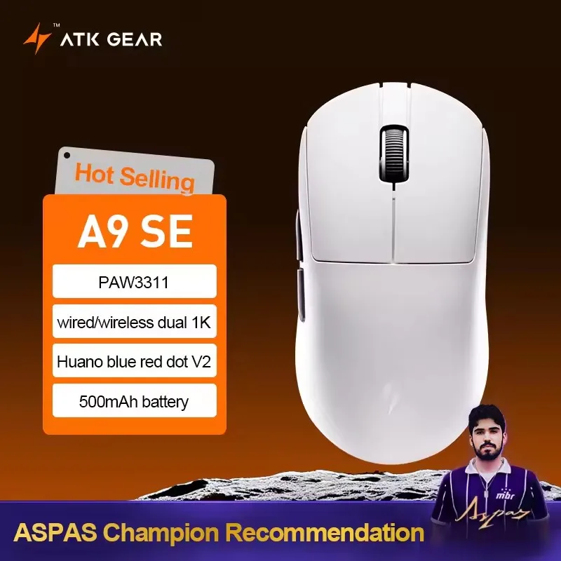 Enhanced Wireless Ultra-Precision Gaming Mouse - Ergonomic Design
