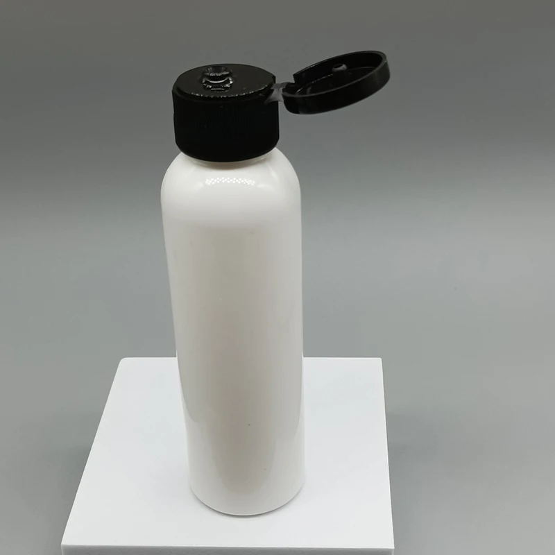 black lid white PET