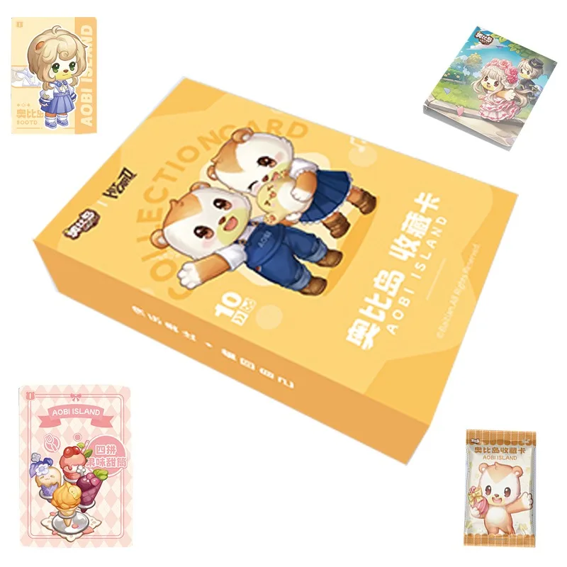 

Anime Game Peripherals Obi Island Dreamland Booster Box First Round Card Game Collection Cards Hobbies Children's Holiday Gifts