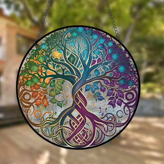 Tree of Life Suncatcher 1