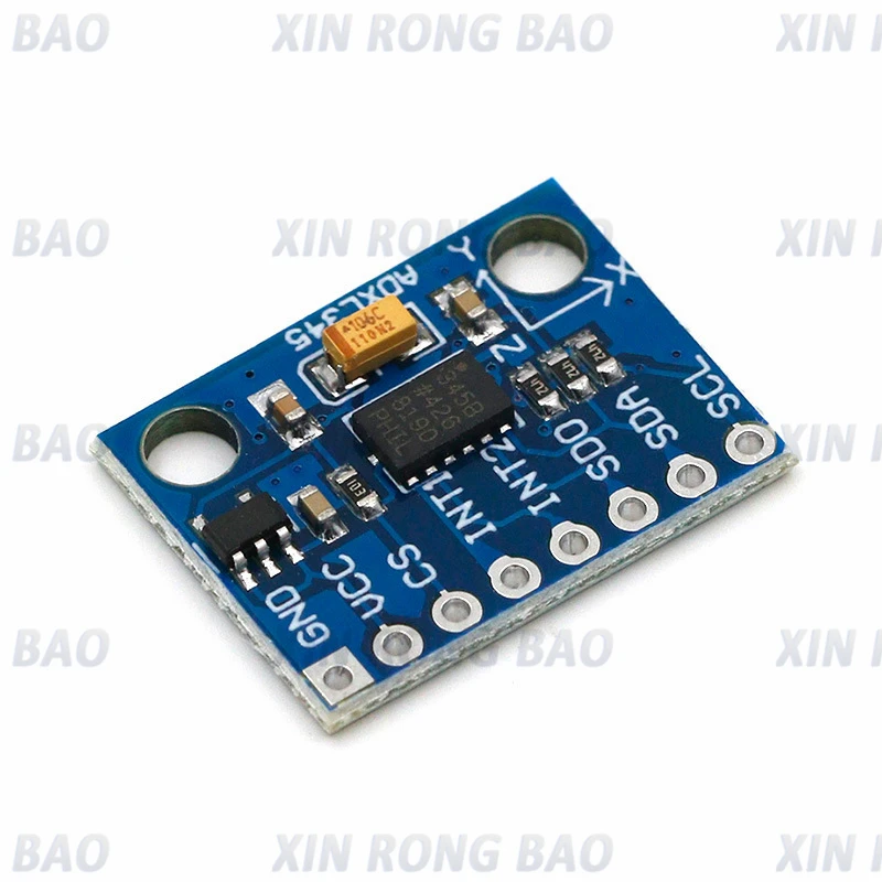 

GY-291 ADXL345 digital three-axis acceleration of gravity tilt module IIC SPI transmission For Arduino