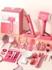 Kids Make Up Toys Simulation Haircut Kit Children's Hair dryer Role Playing Game Educational Toys For Girls Pretend Play Gifts 1
