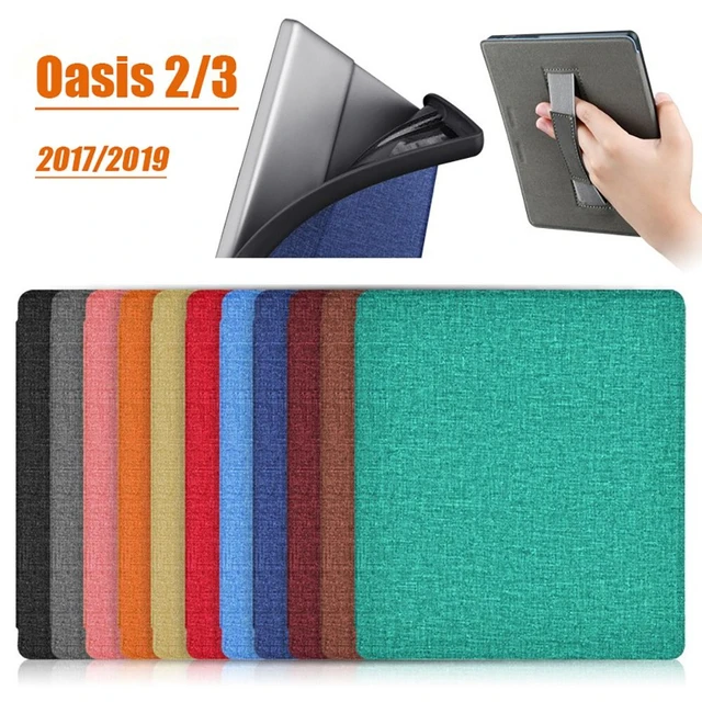 Pour Kindle Coque Génération Magnétique Intelligent Tissu Couverture En  Cuir PU, Mode en ligne