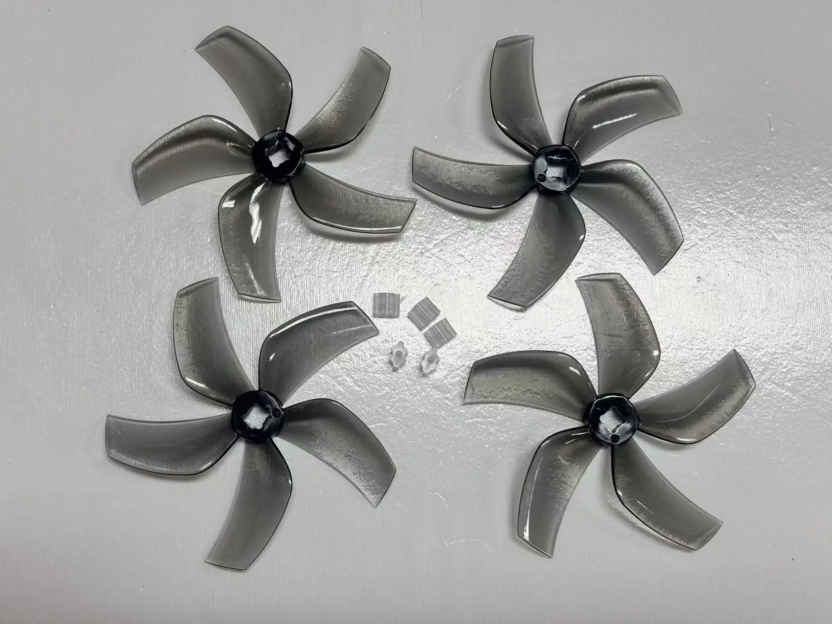 4 Stück/2 Paar Gemfan D76 76 mm 5-Blatt-Propeller für RC FPV Racing Freestyle Toothpick Cinewhoop Duct Drohnen – Detail 4