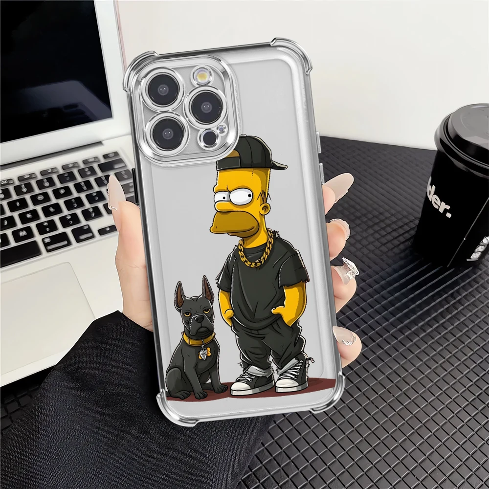 Adorable Cartoon Simpsons Phone Case Cover