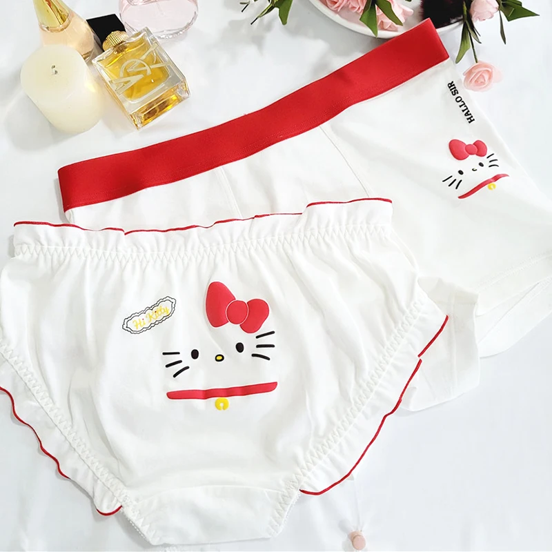customize Matching Couple's Underwear set Cotton girlfrien bride Panties  groom Boxer Brief Anniversary Valentine's Day sexy Gift - AliExpress
