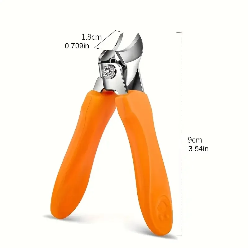Heavy-Duty Professional Nail Clippers for Thick & Hard Toenails - Large Opening Anti-Splash Design, Ultra-Sharp Blade