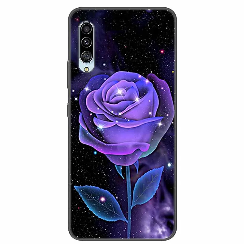 Sleek Black Fashion Soft TPU Silicone Phone Case for Samsung Galaxy A90 5G - 6.7