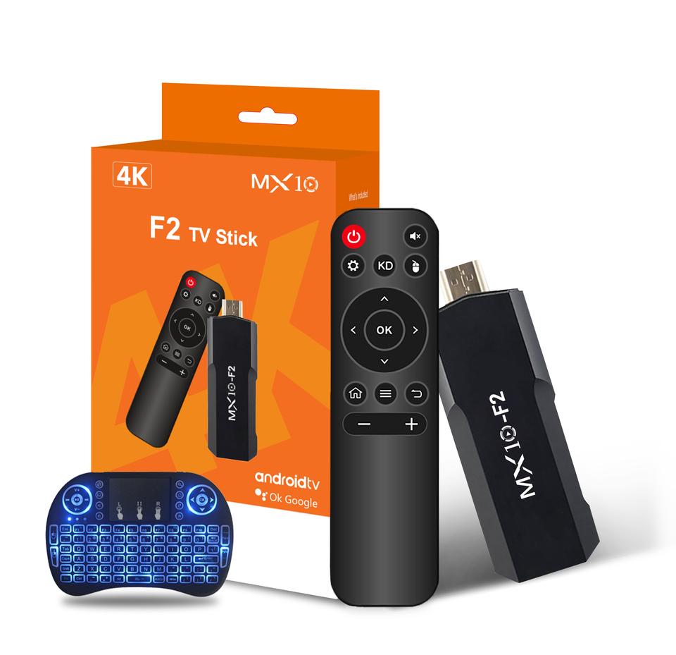 2.4G Air Mouse Remote and Smart TV Stick MX10 F2 Kit Allwinner RK3228A WiFi 2.4G/5G Mini Wireless Keyboard