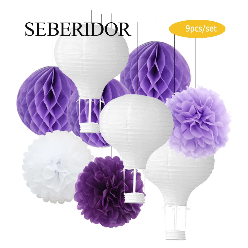 16 pezzi Pompon di carta color fucsia per decorazioni da festa, adatti per Natale, Capodanno, compleanni, matrimoni, festa di nascà, addio al nubilato | SHEIN ALIA