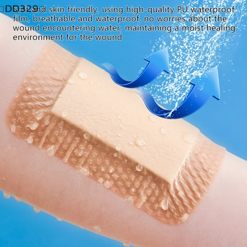 〔DD329〕 Foam Dressing With Border Pressure Ulcer Patch Adhesive Sterilized Waterproof Wound Dressing Bandage Bedridden Patients