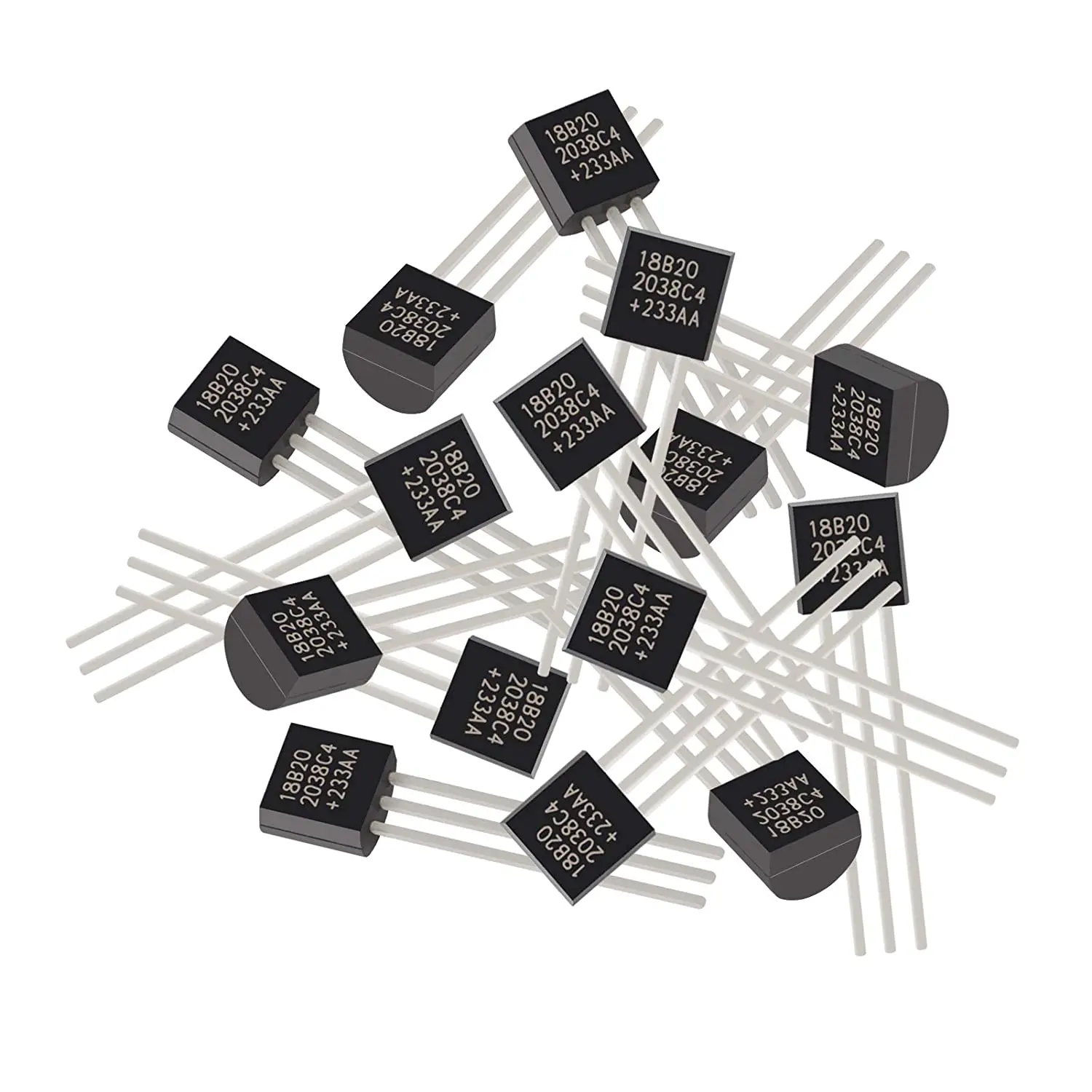 5PCS,DALLAS DS18B20 18B20 TO-92 Thermometer Temperature Sensor