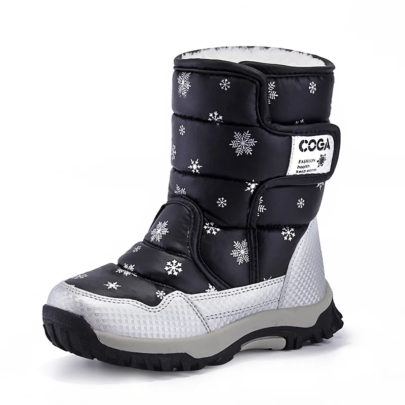 Casual Shoes Children Boots Girl Cotton Boots Thick Casual Warm Cotton Shoes Boys Snow Boots Winter Shoe Girl Kids Shoe Boy Ankle Boot
