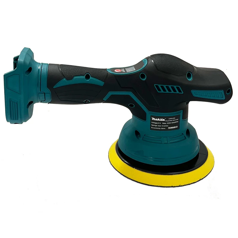 Cordless Car Polisher Machine 8 Gears Electric Waxing Repairing Wireless Buffing