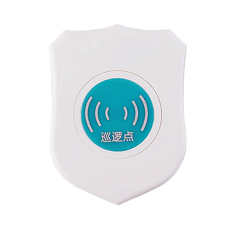 AE56 Shield-shaped Patrol Point Luminous White Patrol Button Location Information Button