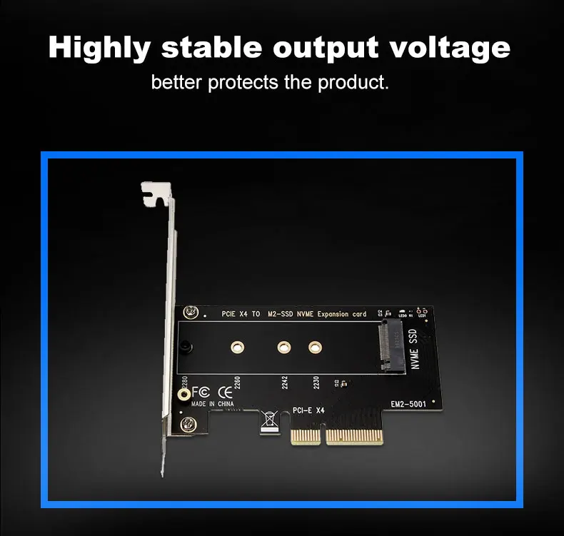 para pcie 3.0 x4 adaptador m cartão de interface chave