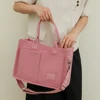 New Large Capacity Canvas Tote Bags for Women Work Commuting Carrying Bag College Style Student Outfit Book Shoulder Shopper Bag 4