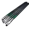 6pcs Professional Artist Paint Brush Set - Anti-Shedding Nylon Bristles, Different shapes - Round, Filbert, Flat, Angle, for Pai 4