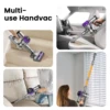 YISORA Cordless Vacuum Cleaner, 28Kpa 55Mins Running Time Wireless Vacuum Cleaner with Touchscreen for Pet Hair, Carpet 4