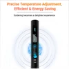 TS80P Smart Soldering Iron OLED Screen full body CNC Aluminum alloy casing TS80 Upgrade version With TS-B02 Audio tips tools 3