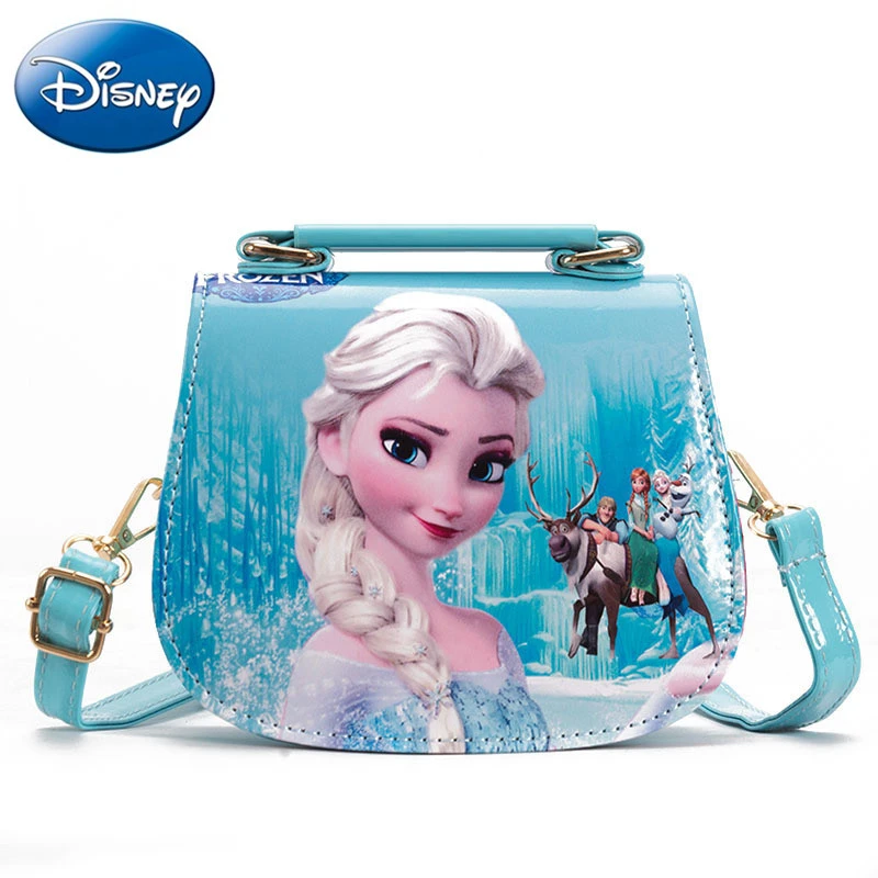 Bolsos cruzados de dibujos animados de Disney para niñas, bandolera de Frozen 2, princesa Elsa, Anna, sirena, Blancanieves, regalos para niños, 2022| | - AliExpress
