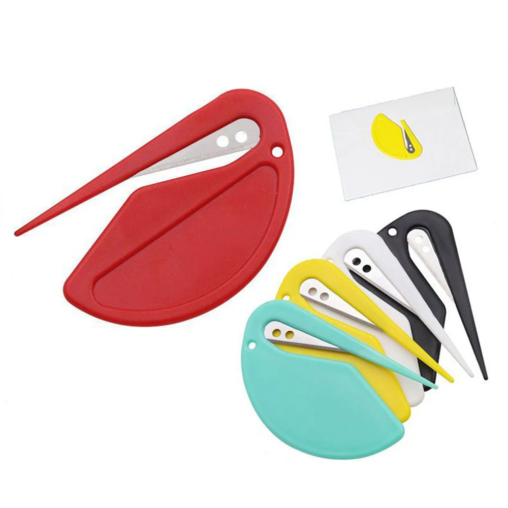 Mail opener Letter Opener Envelope Mail Slitter with Razor Wrapping Cutter Box Opener Papers Cutter Plastic Cutting Supplies