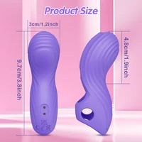 Fingervibrator für Frauen, Mini-Vagina-Vibrator, Klitoris, Nippel, Stimulator, weiblicher Masturbator, Interaktion, Sexspielzeug für Paare 4