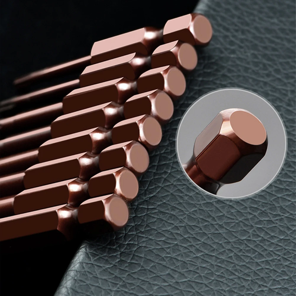 1pc 65mm Sechskant-schraubendreher-bits H1,5-H6mm Magnetische Sechskantschaft Elektrische Schraubendreher-bits Power Werkzeug Teile – Detail 20