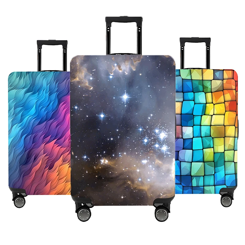 

High Quality Thickened Travel Suitcase Cover Cute Cartoon 3D Animal Trolley Luggage Cover Elastic Protection Cover Dust Cover