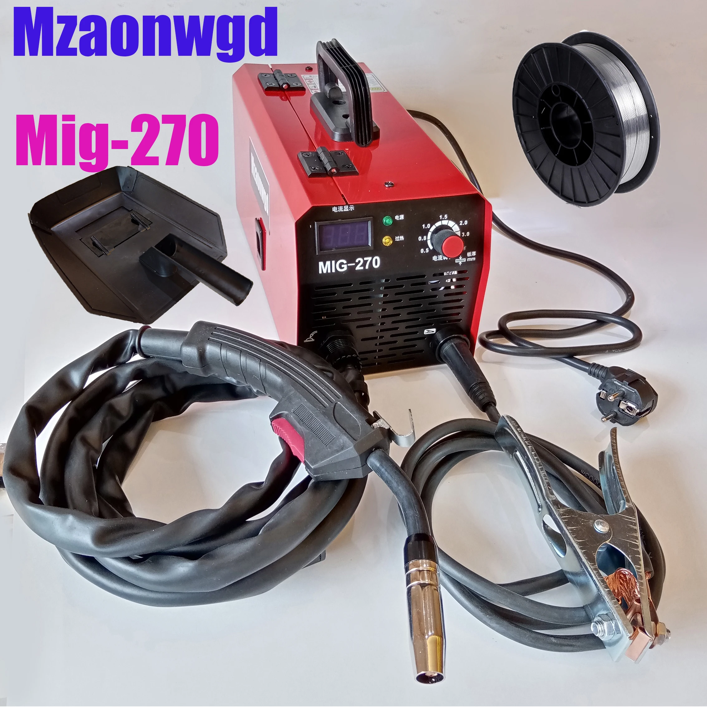 2o22newestMIG270GaslessMIGWeldingMachineHouseholdMINIMIGweldingmachinesuitablefor