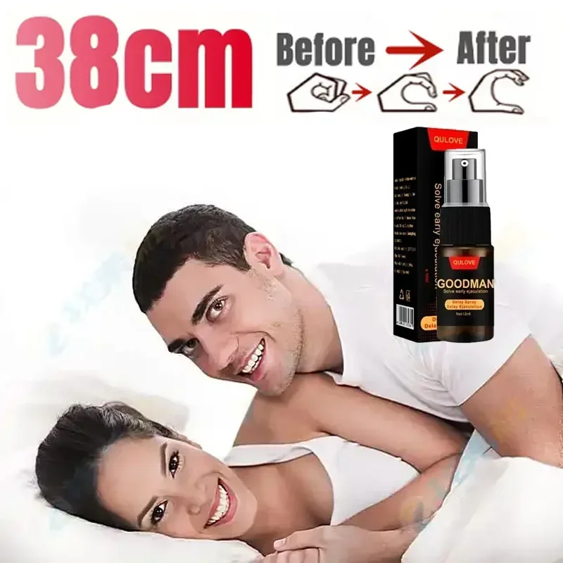 Penis Enlargment Oil Sex Delay Spray for Male External Use Anti Premature Ejaculation Spray 60 Minutes sex delay spray men products