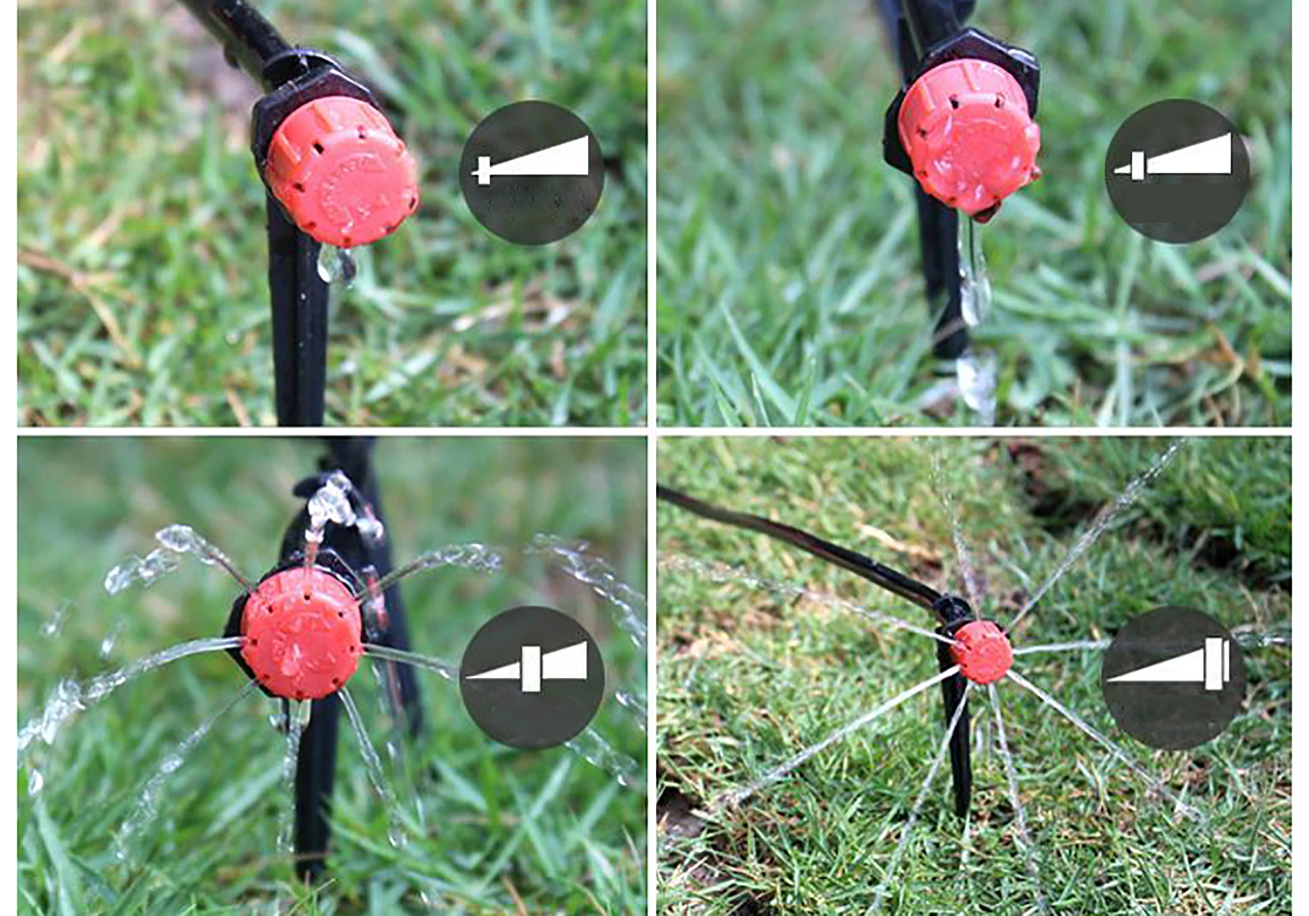 200Pcs ���� 1/4 ���� �� ���� ����� ���� �޼� ������Ŭ�� ���� ���� �� 4/7mm ȣ�� ���� �½�