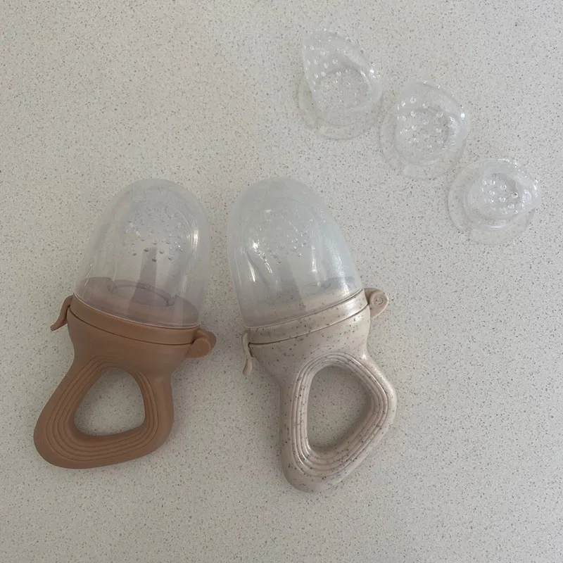 Silicone Baby Fruit Feeder Pacifier Food Vegetable Supplement Soother Infant Nibber Teether Cover