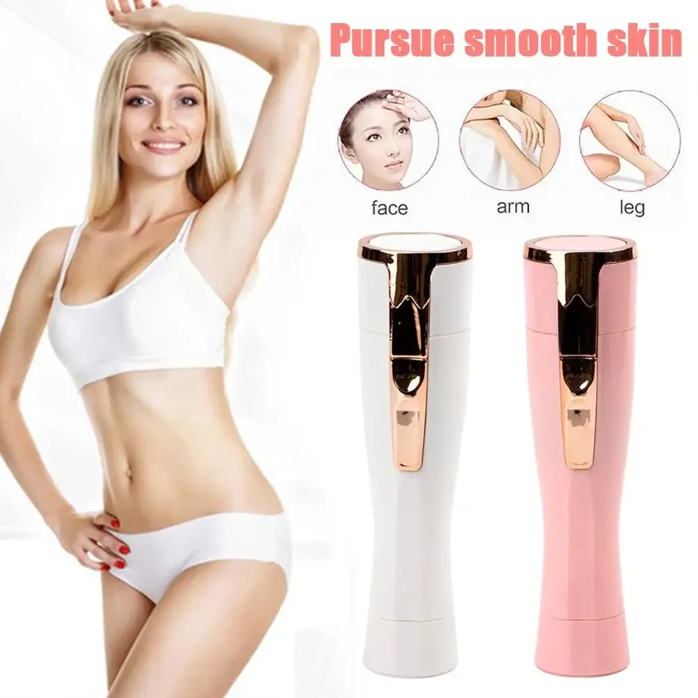 Electric Face Epilator for women Mini Lady Shaver Upper Lip Cheek Hair Removal Lipstick Epilator Safety Body Tools body hair trimmer hair removal epilator hair removal tool facial hair epilator