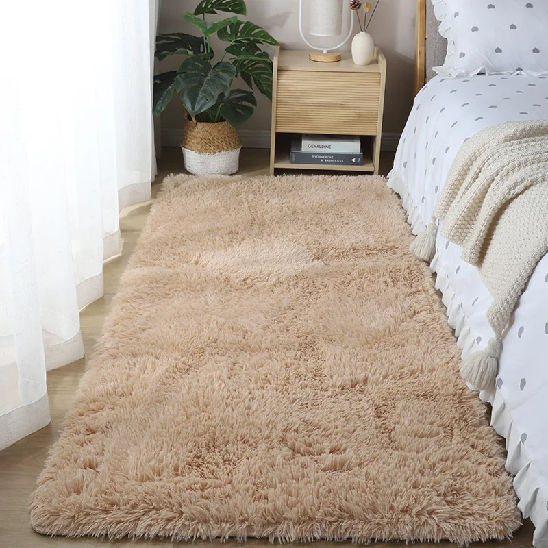 Warm Carpet Bedroom Bedside Blanket Home Living Room Girl Room Plush Blanket Under The Bed plush blanket