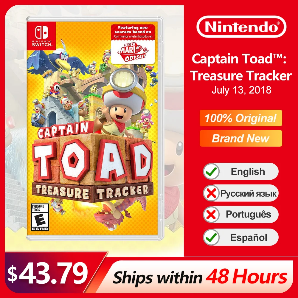 Captain Toad Treasure Tracker Nintendo Switch Giochi Offerte 100% Ufficiale Originale Gioco Fisico Card Puzzle Genere Per Switch Oled