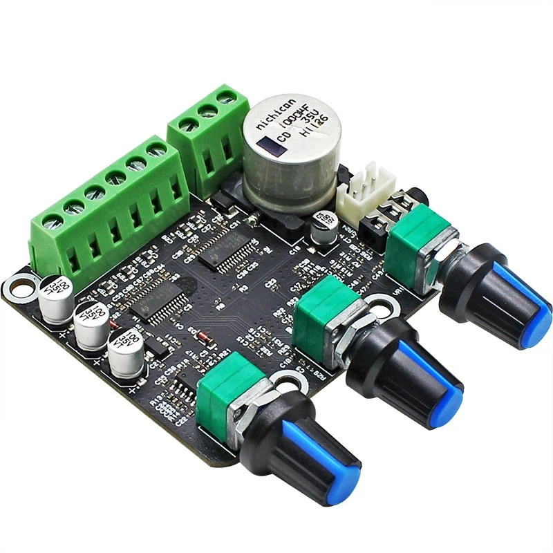 SOTAMIA TPA3110D2 2.1 3채널 디지털 파워 앰프 보드 2*15W+30W 서브우퍼 DIY 컴퓨터 HIFI 스피커 모듈
