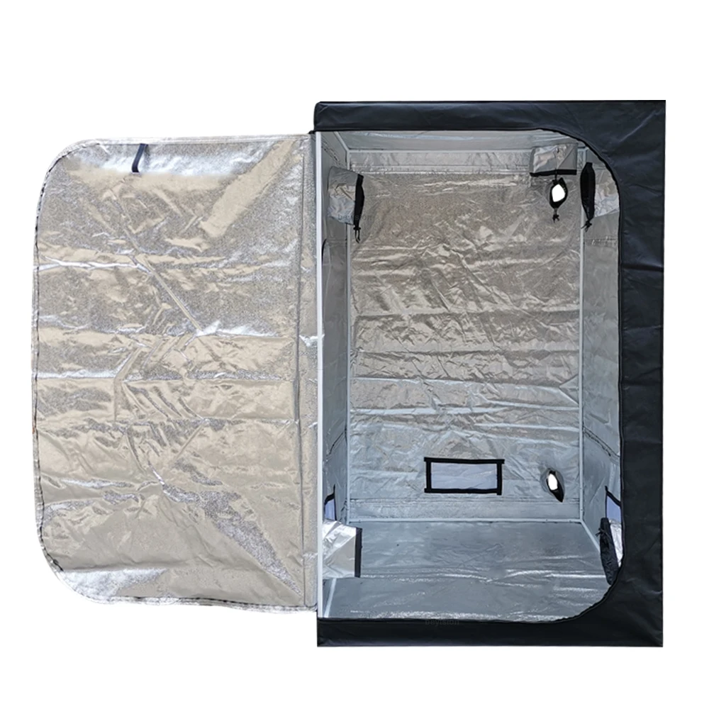 BEYLSION 120x120x200CM Indoor Grow Box Reflective Mylar 600D Grow Tents with Removable Floor Room Box Stock In Germany PL RU 3