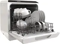 Dishwasher Countertop, 5 Washing Programs Small Dishwasher with 5-Liter Built-in Water Tank, Baby Care, Air-Dry Functio 1