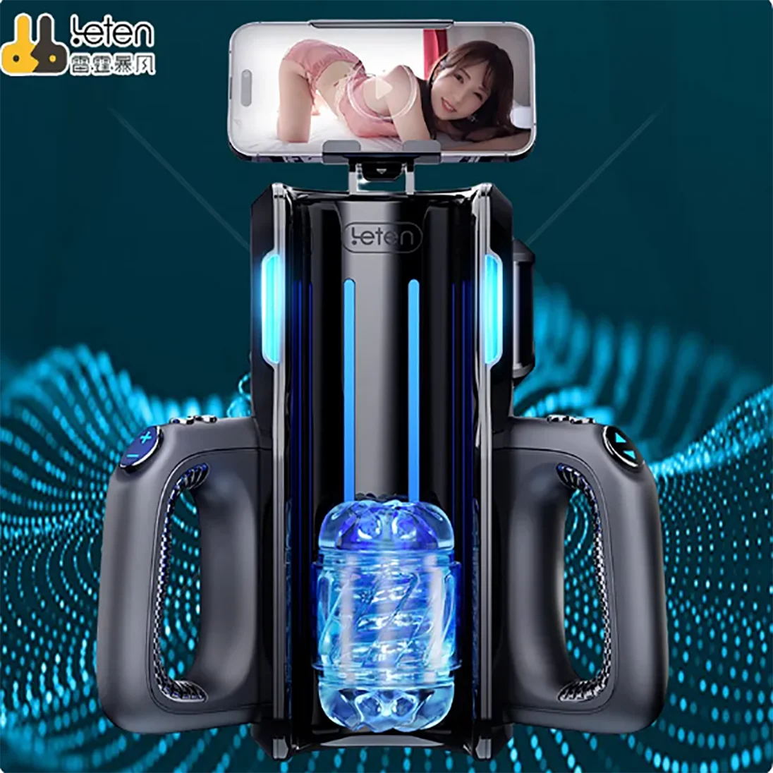 

Leten Powerful Thrusting High Speed Male Masturbator Automatic Telescopic Vagina Masturbation Machine Sex Toy for Men Adult