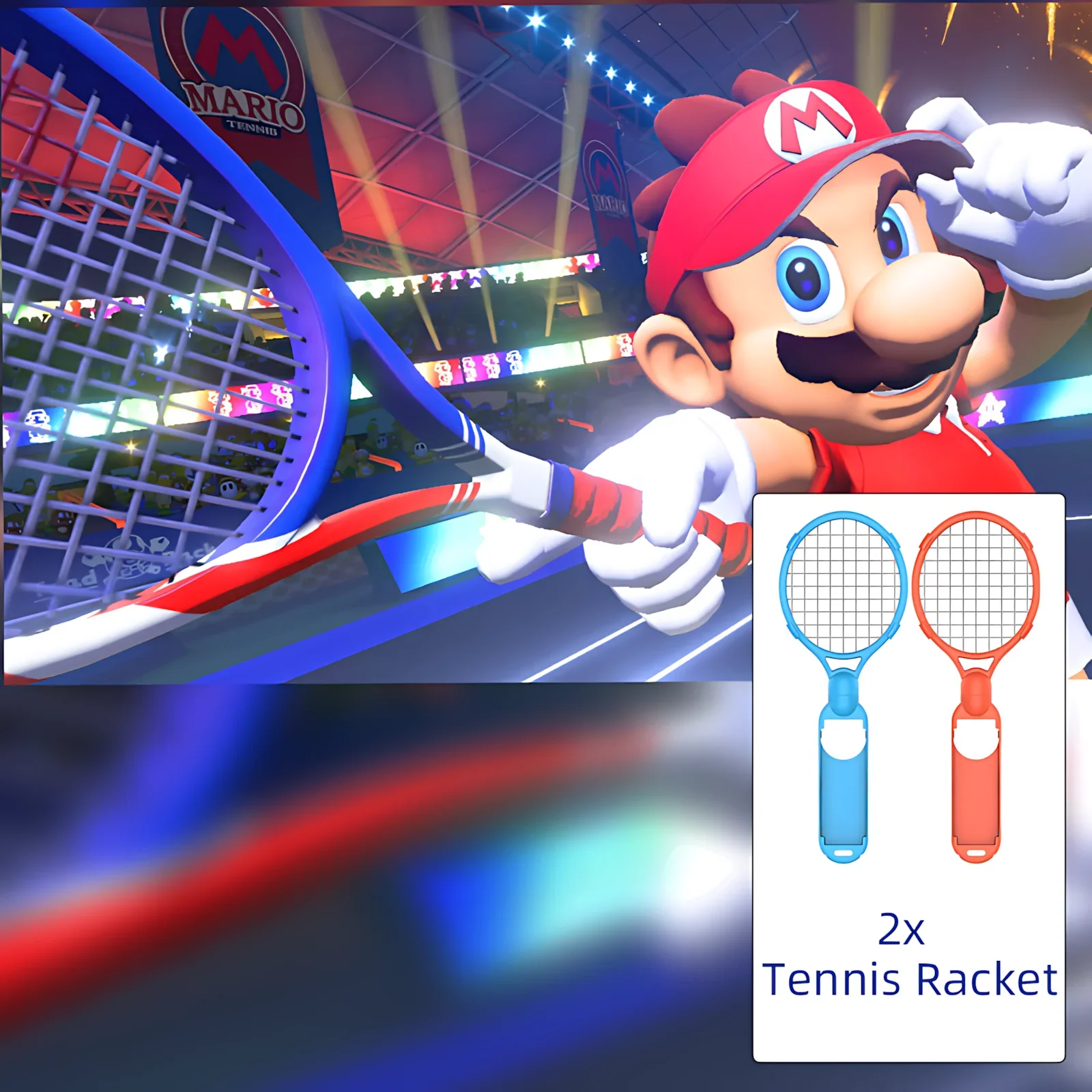 Sports Accessories Bundle for Switch 2 & Joy-con, Family Sports Party Pack Accessories Kit with Organizer Station/ Storage Stand