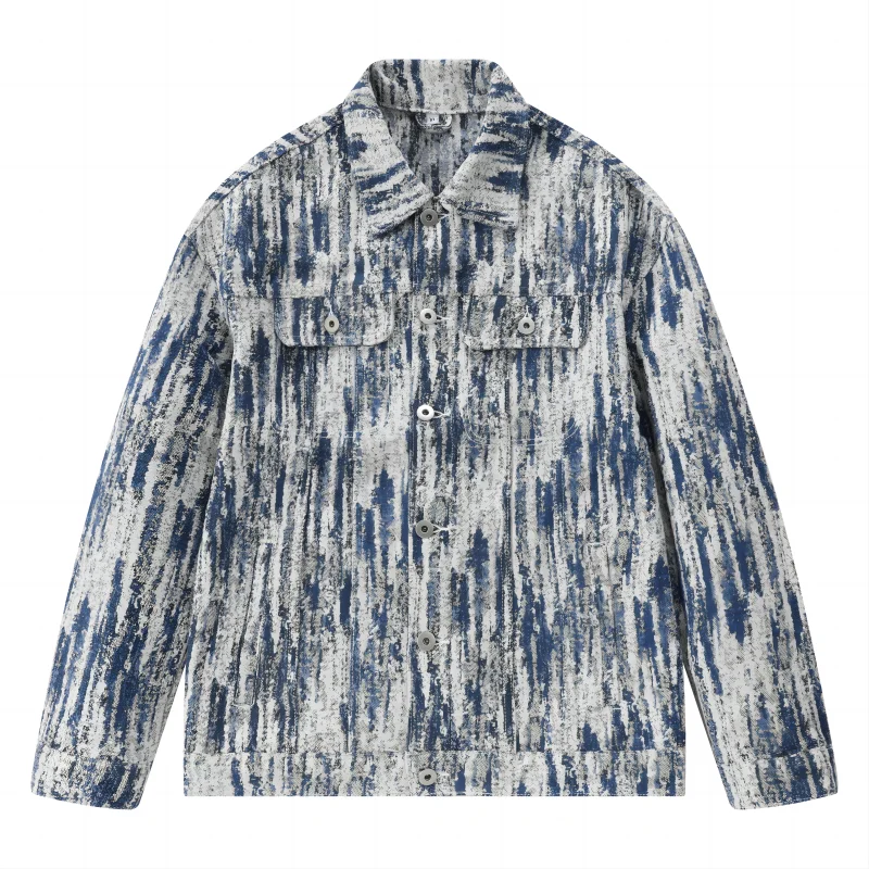 Рисунок 2 - Куртка мужская джинсовая с лацканами