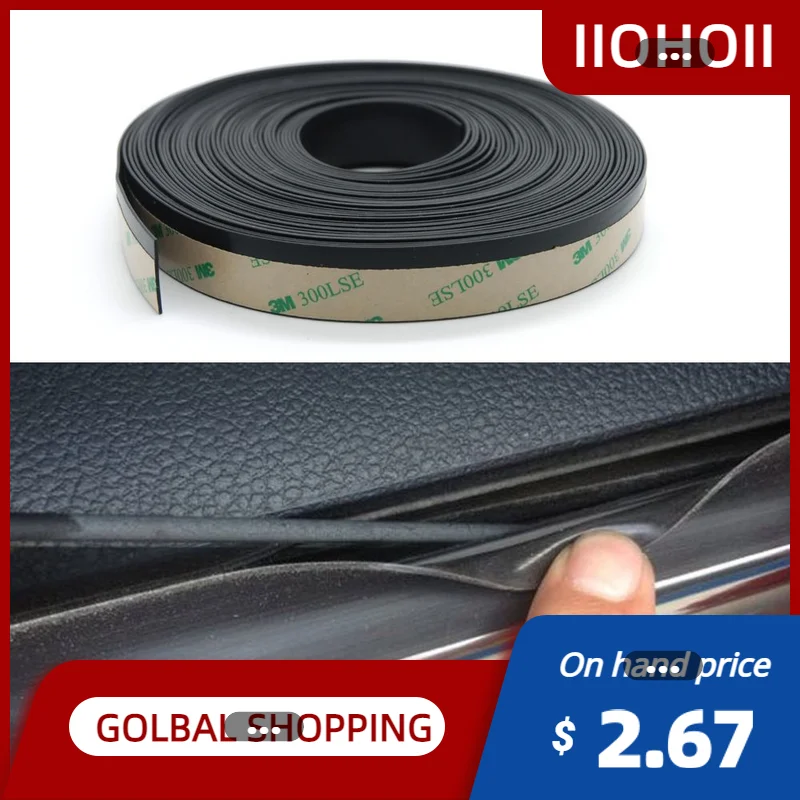 Car Window Seal Weatherstrip Edge Trim For Car Door Glass Window Rubber