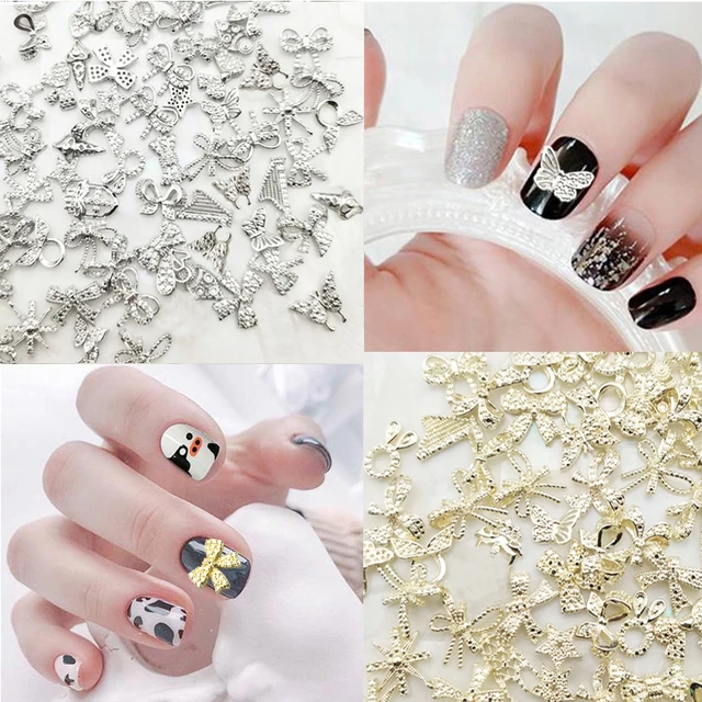 Nail Art Decorations Wholesale  Wholesale Luxury Nail Charms - 50pcs Nail  Art Alloy - Aliexpress