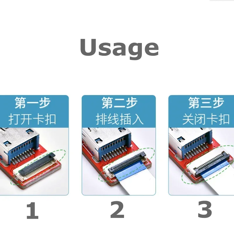 FFC 5Gbps USB 3.0 남성-여성 연장 리본 케이블 90도 FPV 슬림 플랫 소프트 유연한 FPC 충전 FPV 브러시리스 핸드헬드 짐벌