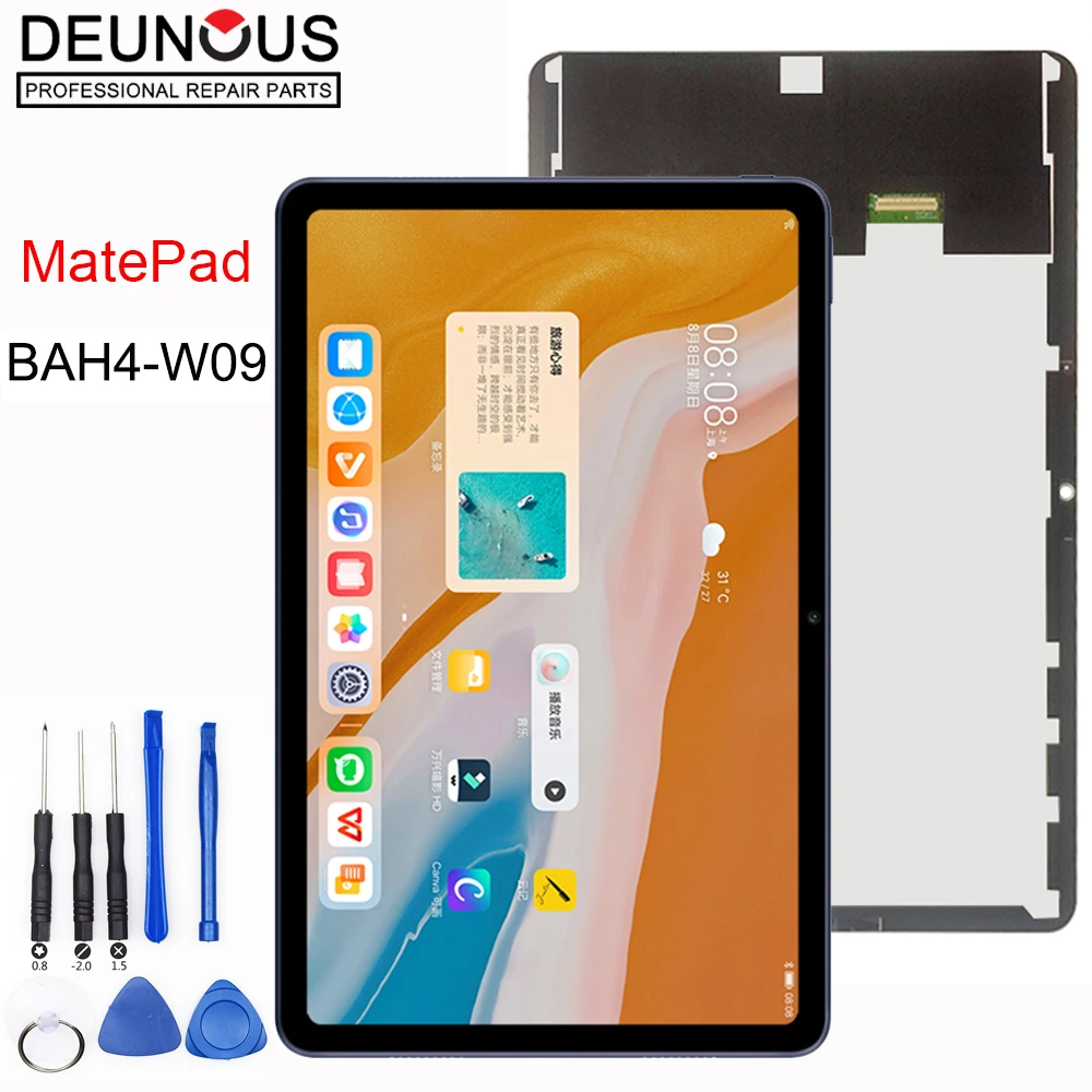 

Original For HUAWEI MatePad 10.4" 2022 BAH4-W09 BAH4-AL00 BAH4-W19 LCD Touch Screen Digitizer NEW Assembly